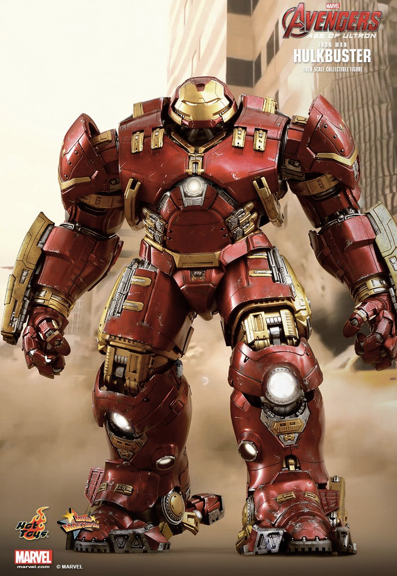 Illustration for article titled The First Official Shots of That Unbelievable Iron Man Hulkbuster Figure